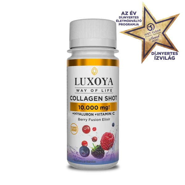 COLLAGEN SHOT 10.000 mg FOLYÉKONY KOLLAGÉN 60 ml - Erdei gyümölcs ízű