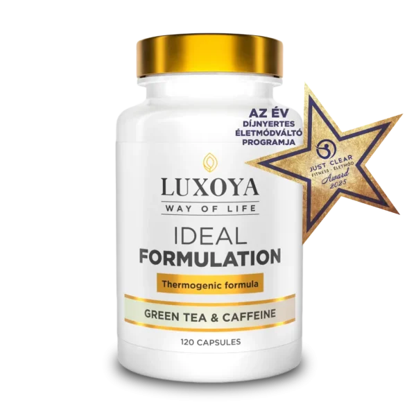 IDEAL FORMULATION - TERMÉSZETES STIMULÁNSOKKAL ÉTREND-KIEGÉSZÍTŐ NÖVÉNYI KIVONATOKKAL, KAPSZAICINNEL, KOFFEINNEL, ÁSVÁNYI ANYAGOKKAL ÉS VITAMINNAL