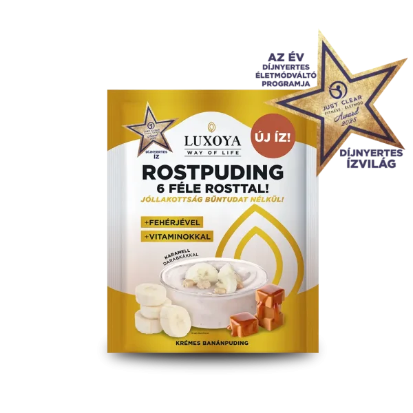 Rostpuding 6 féle rosttal - Krémes banán puding 25g