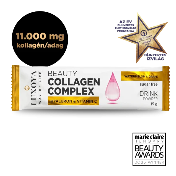 BEAUTY COLLAGEN COMPLEX 11.000 mg ÍZLETES KOLLAGÉN ITALPOR 15 g - Görögdinnye-szőlő ízű