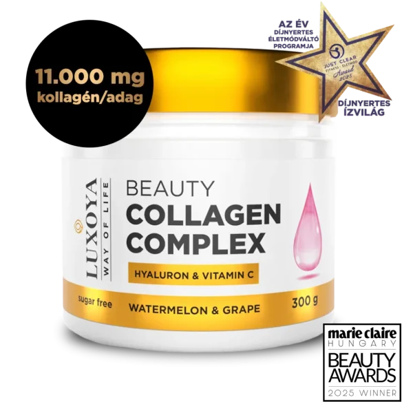 BEAUTY COLLAGEN COMPLEX 11.000 mg ÍZLETES KOLLAGÉN ITALPOR 300 g - Görögdinnye-szőlő ízű
