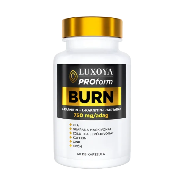 BURN - Étrend-kiegészítő kapszula inulinnal, L-karnitinnel, aminosavakkal és koffeinnel - 60db