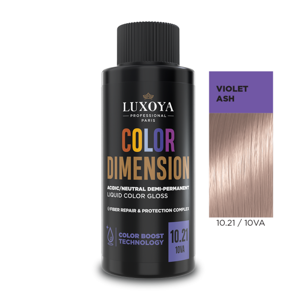 COLOR DIMENSION - Ápoló és ragyogást fokozó hajszínező 10.21/10VA - 60ml