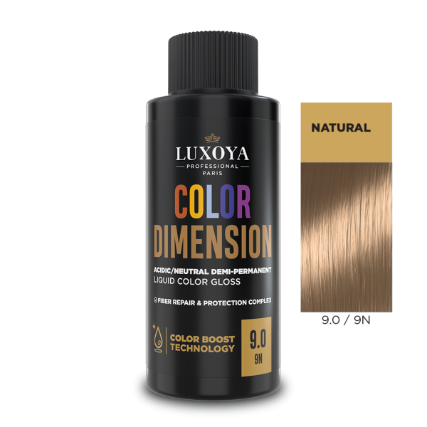 COLOR DIMENSION - Ápoló és ragyogást fokozó hajszínező 9.0/9N - 60ml
