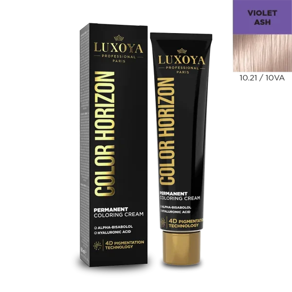 COLOR HORIZON - Ammóniás hajfesték 10.21/10VA 60ml