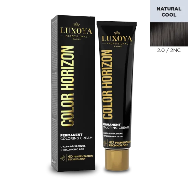 COLOR HORIZON - Ammóniás hajfesték 2.0/2NC 60ml