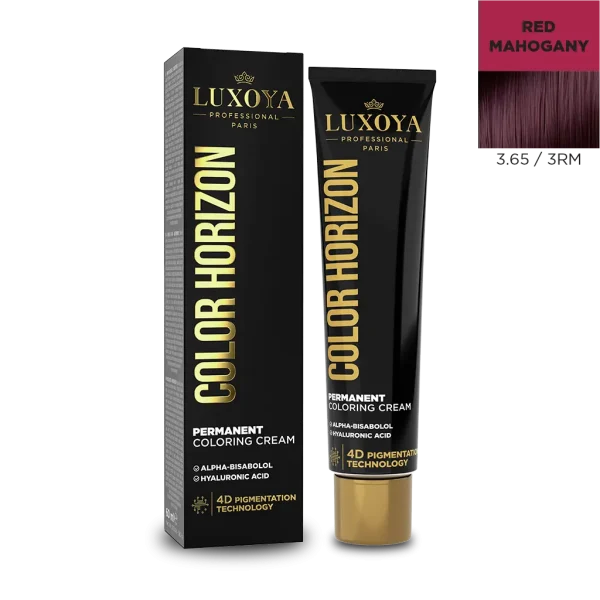 COLOR HORIZON - Ammóniás hajfesték 3.65/3RM 60ml