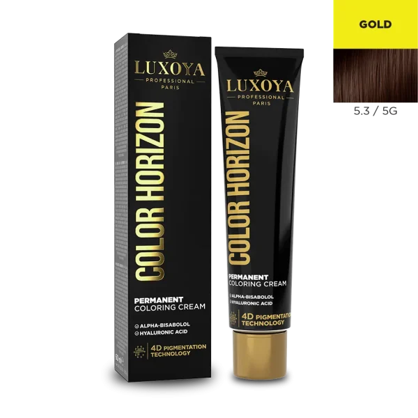 COLOR HORIZON - Ammóniás hajfesték 5.3/5G 60ml