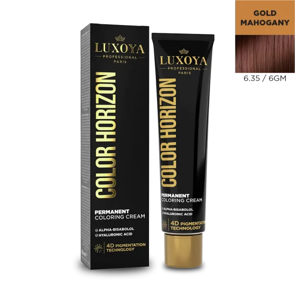 COLOR HORIZON - Ammóniás hajfesték 6.35/6GM 60ml