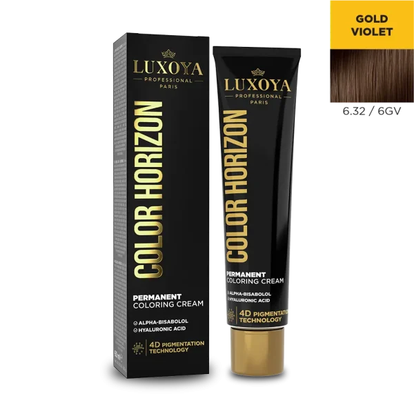 COLOR HORIZON - Ammóniás hajfesték 6.32/6GV 60ml