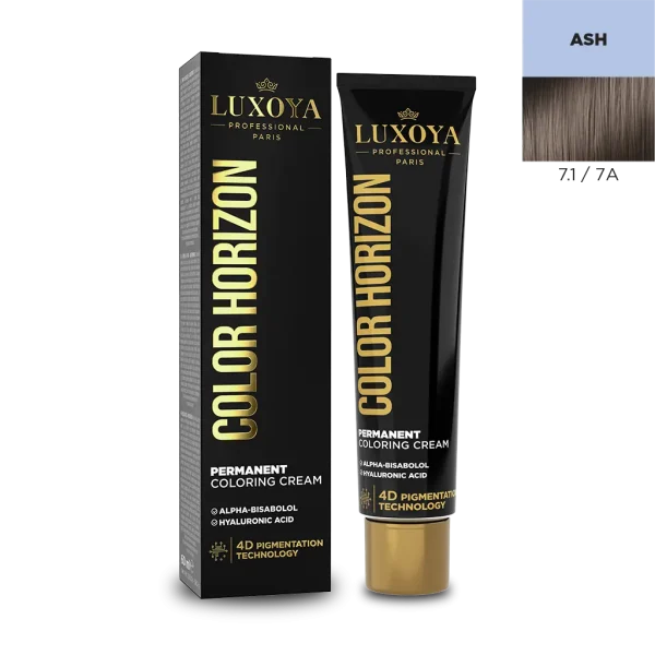 COLOR HORIZON - Ammóniás hajfesték 7.1/7A 60ml