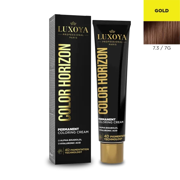 COLOR HORIZON - Ammóniás hajfesték 7.3/7G 60ml