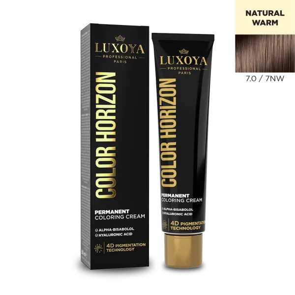 COLOR HORIZON - Ammóniás hajfesték 7.0/7NW 60ml