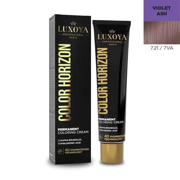 COLOR HORIZON - Ammóniás hajfesték 7.21/7VA 60ml