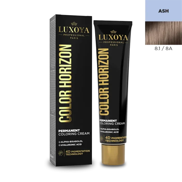 COLOR HORIZON - Ammóniás hajfesték 8.1/8A 60ml