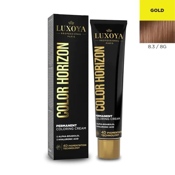 COLOR HORIZON - Ammóniás hajfesték 8.3/8G 60ml