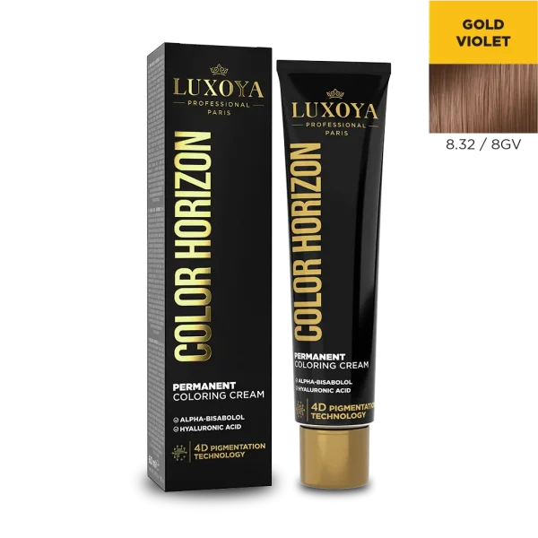 COLOR HORIZON - Ammóniás hajfesték 8.32/8GV 60ml