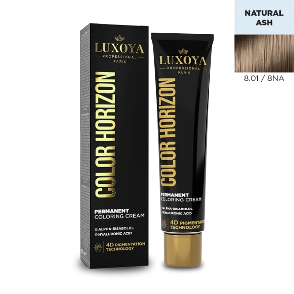 COLOR HORIZON - Ammóniás hajfesték 8.01/8NA 60ml