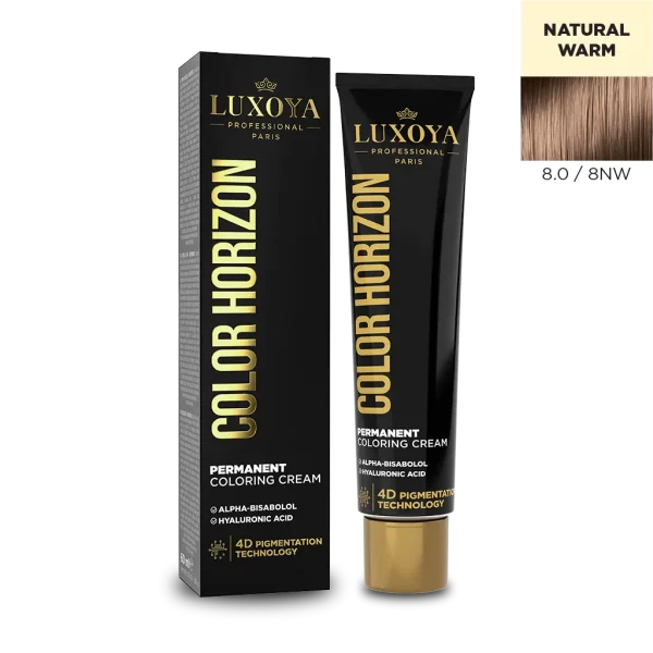 COLOR HORIZON - Ammóniás hajfesték 8.0/8NW 60ml