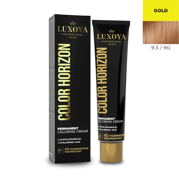 COLOR HORIZON - Ammóniás hajfesték 9.3/9G 60ml