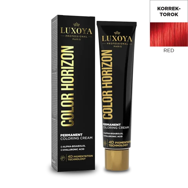 COLOR HORIZON RED - Piros Ammóniás hajfesték 60ml