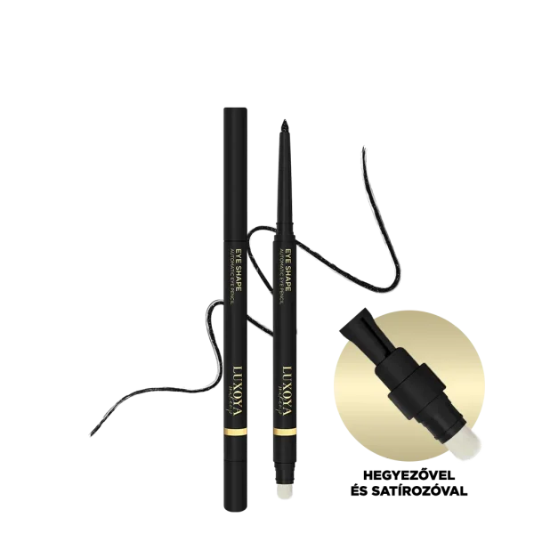 Eye Shape automatikus szemceruza 03/csillámos fekete