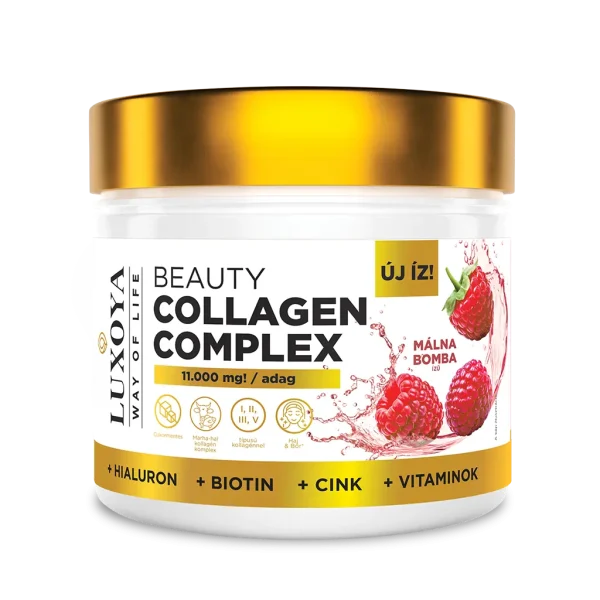 Beauty Collagen Complex 300g - Málna bomba