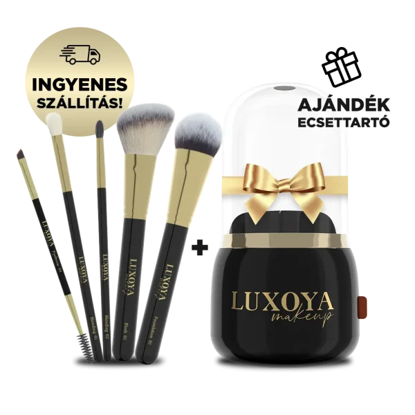 Ecset készlet AJÁNDÉK ecsettartóval
