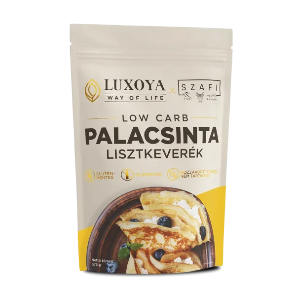 Luxoya x Szafi – Low Carb Palacsinta lisztkeverék