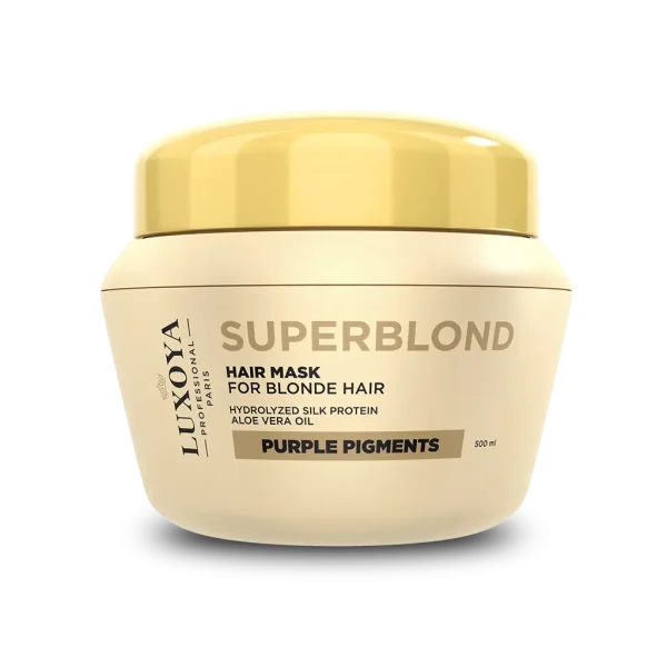 SUPERBLOND - Hajmaszk 500ml - Szőkített hajra