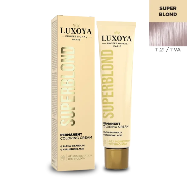 SUPERBLOND - Extra világosító ammóniás hajfesték 11.21/11VA 60ml