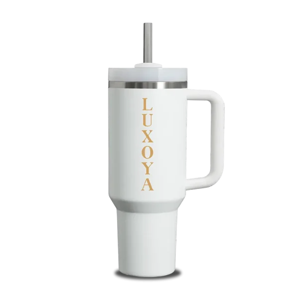 Ikonikus - Fém Hőtartó Kulacs - Fehér